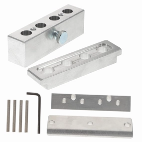 Diy Lipstick Making Kit 4 Hole Aluminum Molding Tool Lip Gloss Maker Tool Lipstick Mold