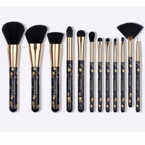Docolor Goth - 12 Piece Makeup Brush Set