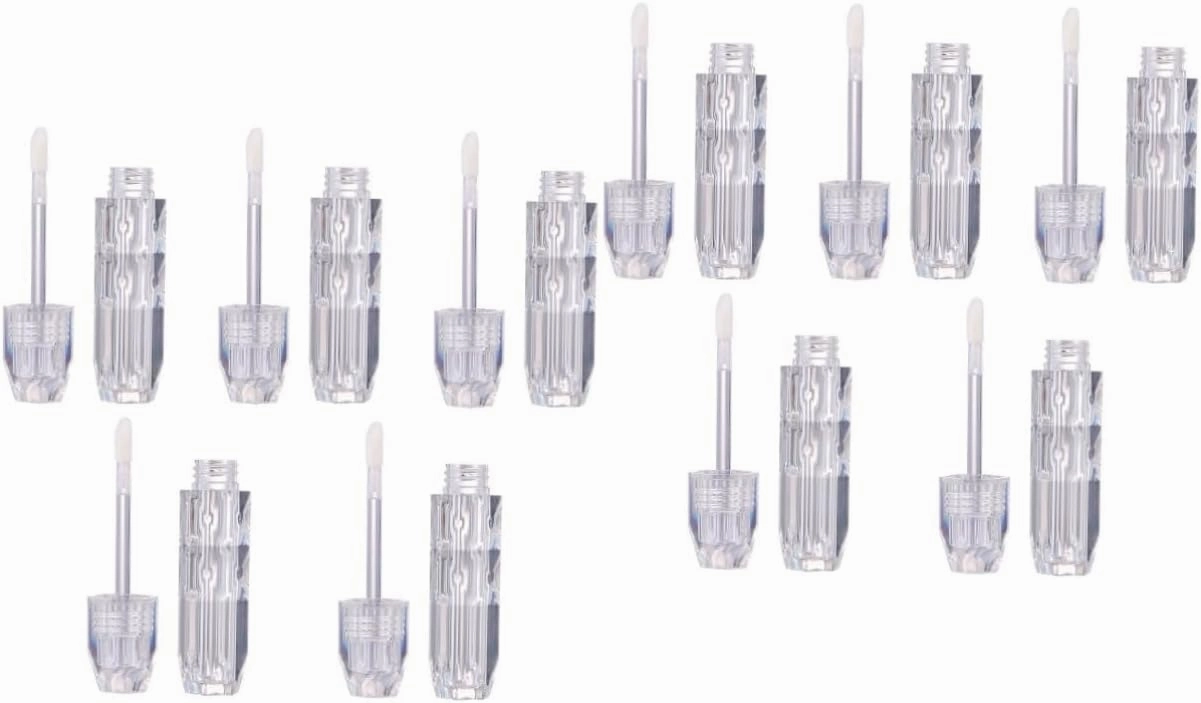 DOITOOL 10 Pcs Lipstick Bottle Lip Oil Lip Gloss Bottle Lip Gloss Tubes Travel Self Made Water Dispenser