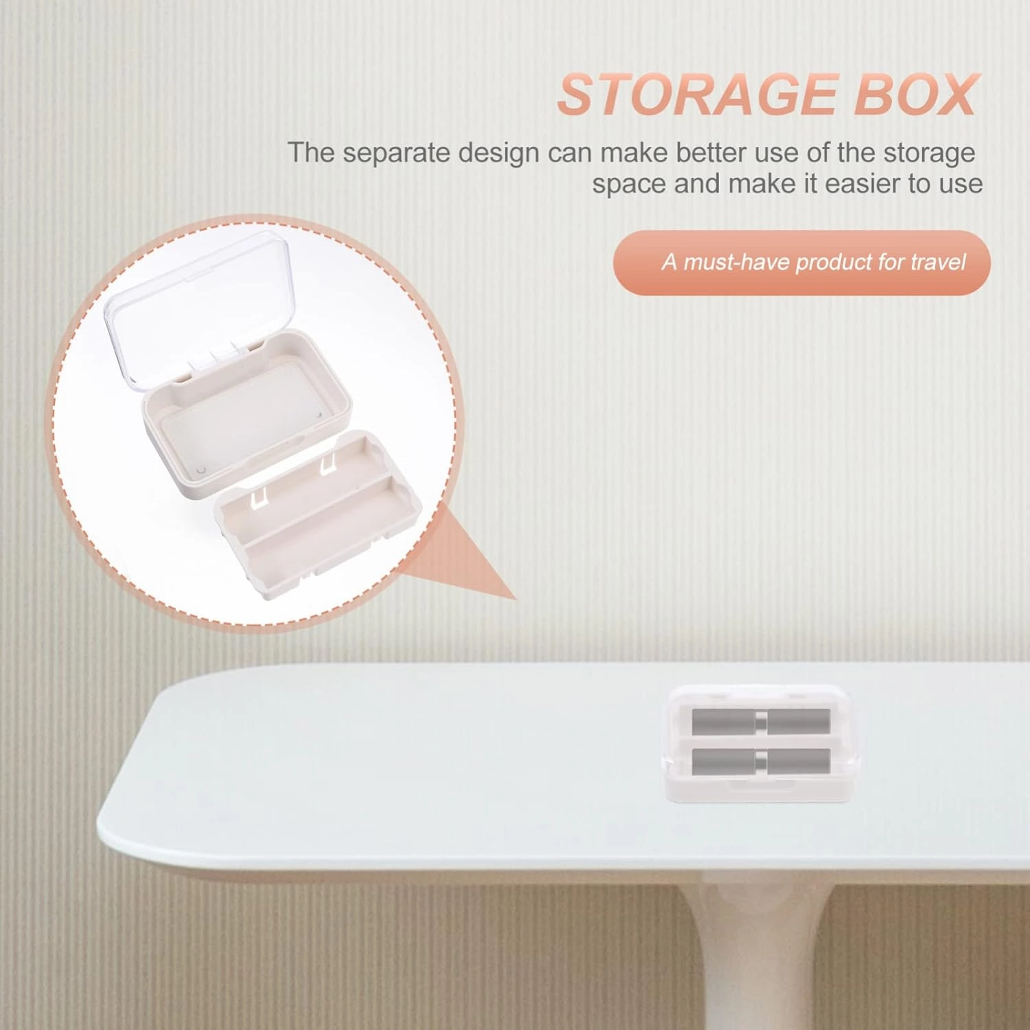 DOITOOL Clear Lip Gloss 3pcs Box Lipstick Storage Box Dressing Container Clear Lipstick Holder Desktop Organizer Table Nail