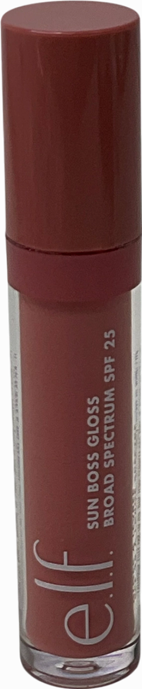 E.L.F Cosmetics Sun Boss Lip Gloss Pink Me Girl 4
