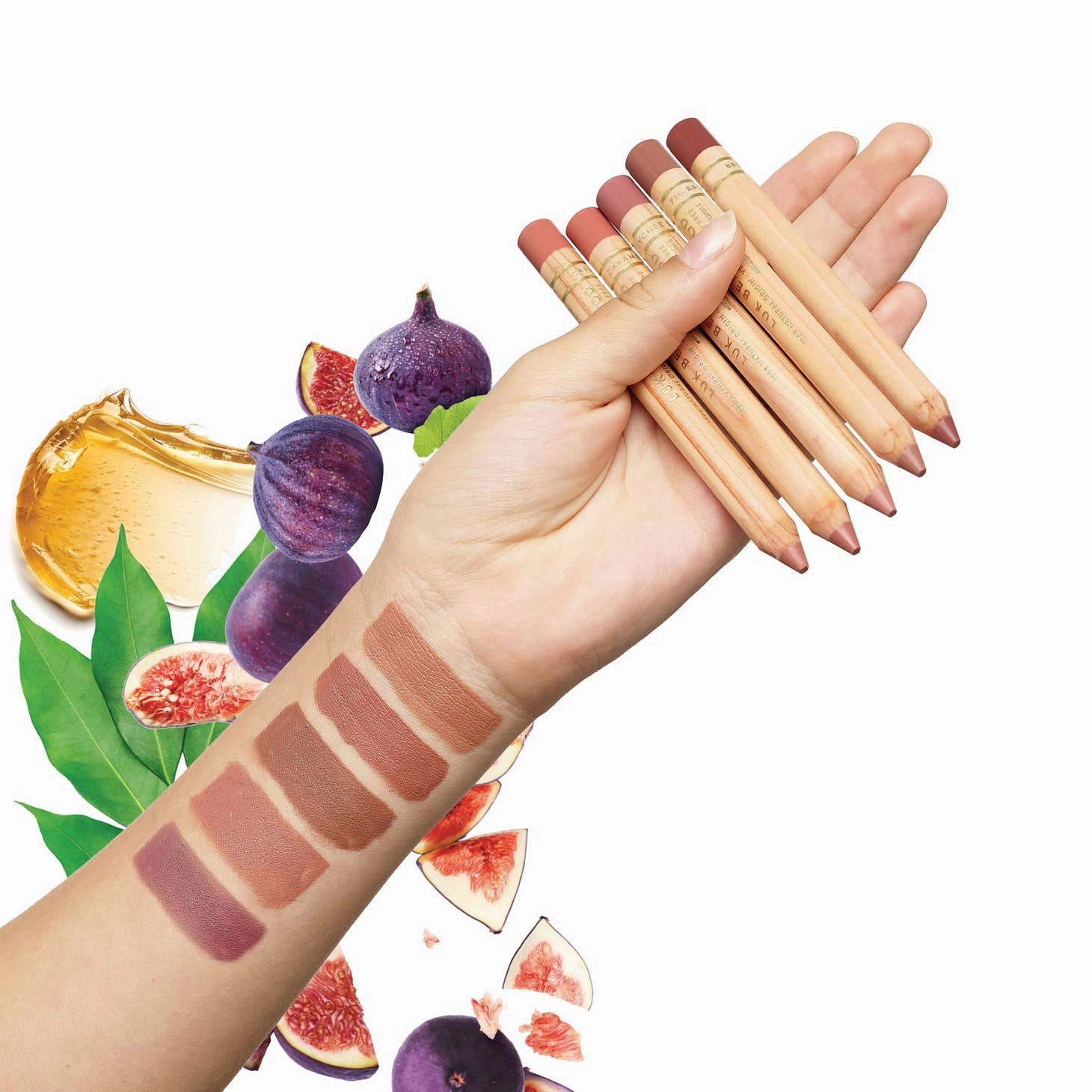 Eco-Luxe Lipstick Crayon in Honey Peach