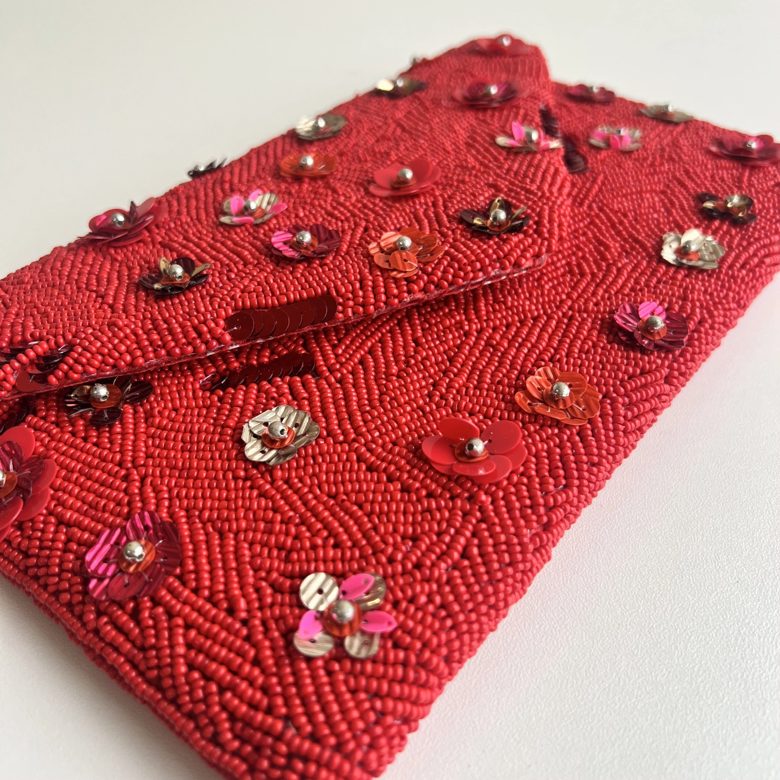 Envelope Flower Bag - Red