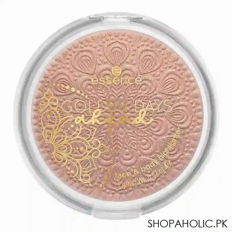 Essence Golden Days Ahead Face & Body Highlighter, 19g, 01 Baby It's Gold Outside!