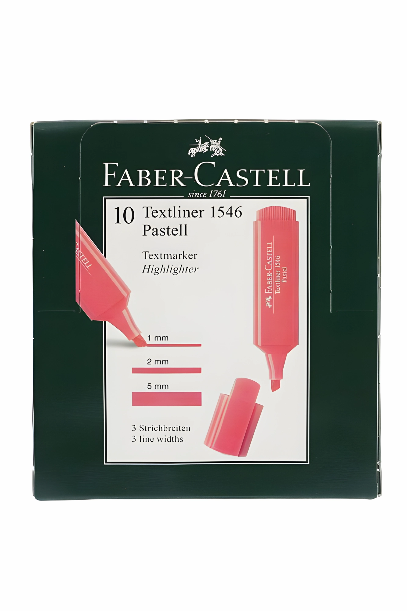 Faber-Castell Pastel Highlighter Textliner 46 | 10pcs