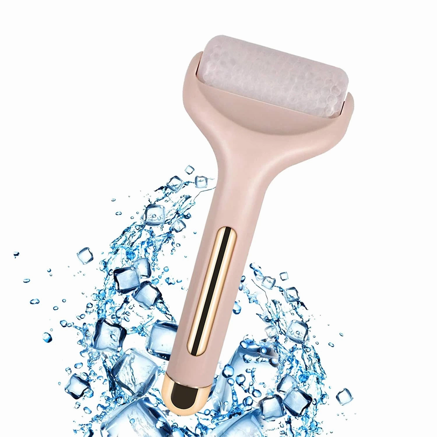 Face Roller Massager for Puffiness Relief Pain and Minor Injury to Tighten Pores Whiten Skin