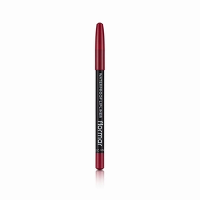Flormar Waterproof Lipliner Pencil 217 Chic Crimson - 1.14g