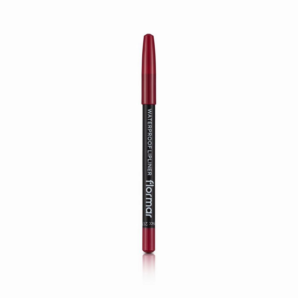 Flormar Waterproof Lipliner Pencil 217 Chic Crimson - 1.14g