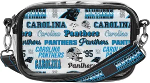 FOCO NFL Team Logo Retro Print Clear Crossbody Bag
