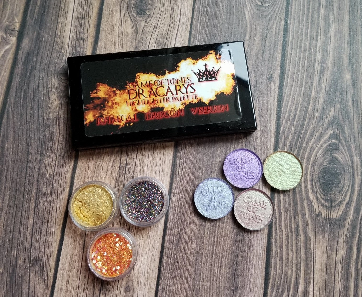 Game of Tones - Episode One - Dracarys Highlighter Palette