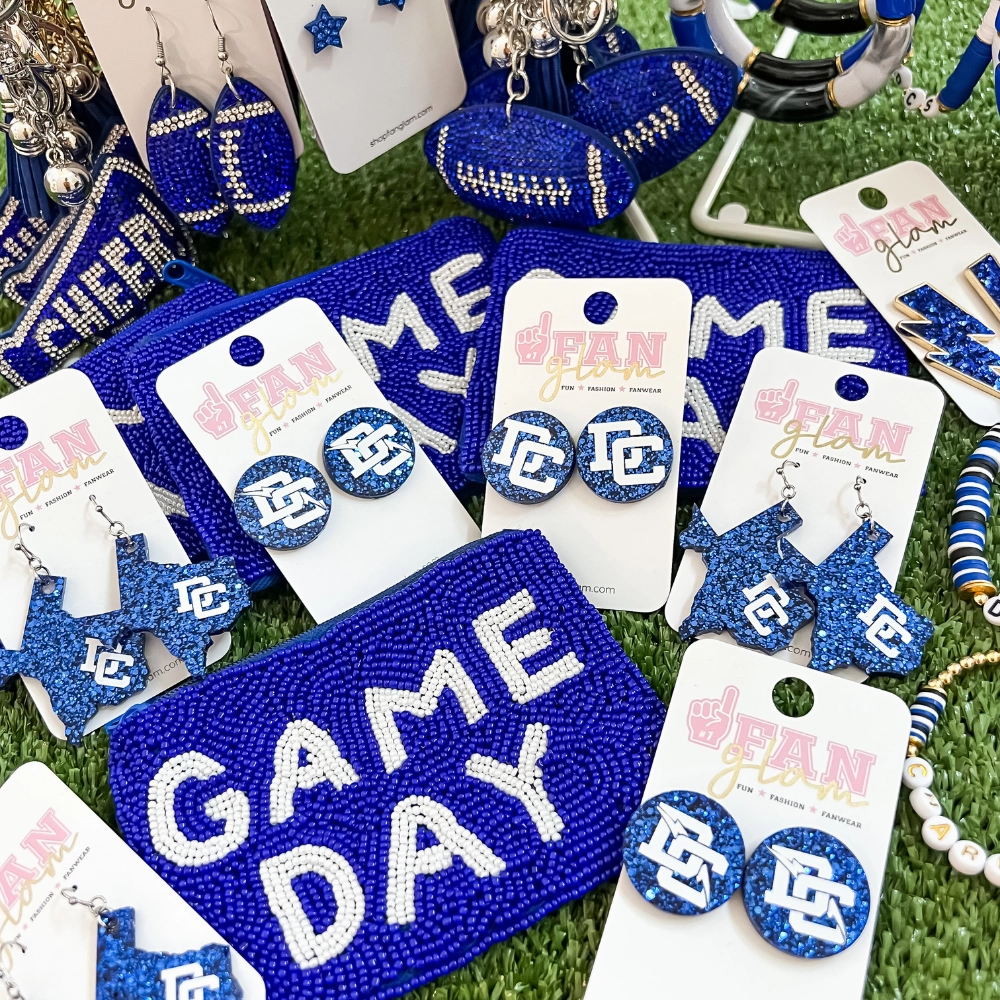 GAMEDAY BEADED COIN PURSE - 9 COLORS