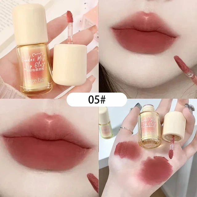 Gegebear Gauze Powder Matte Lip Gloss