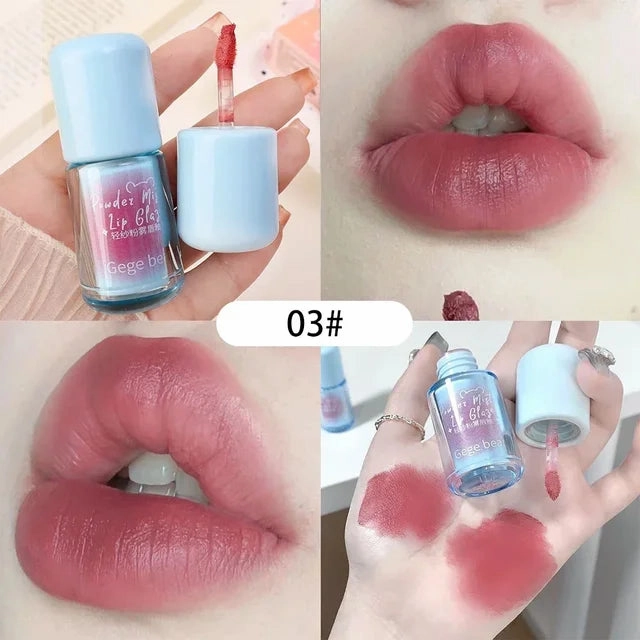 Gegebear Gauze Powder Matte Lip Gloss