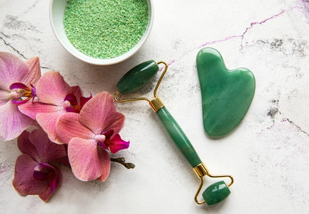 Green Jade Ancient Wellness Face Roller Set