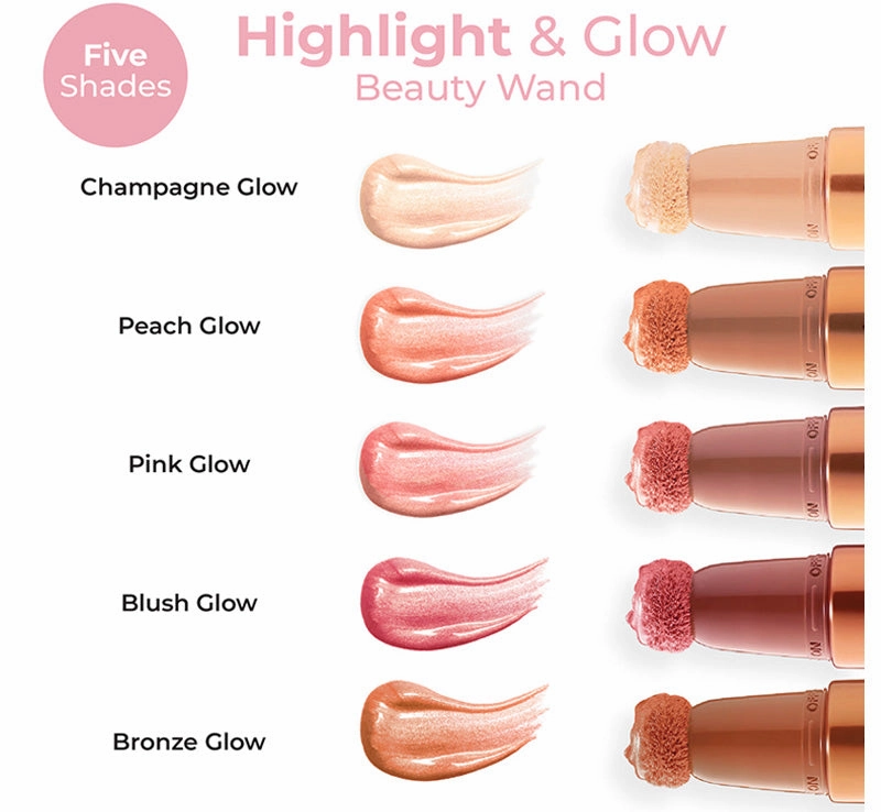 HIGHLIGHT & GLOW BEAUTY WAND - CHAMPAGNE GLOW
