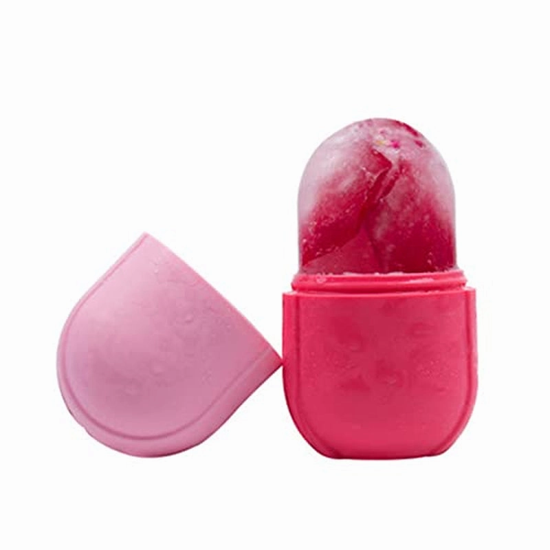 Ice Roller for Face and Eye, Ice Face Roller,Beauty Ice Roller Skin Care Tools Gifts for Women, Ice Facial Cube, Silicone Ice Mold for Face Beauty(Black)