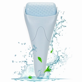 Ice Roller for Face,Eyes,Women Gifts Idea,Therapeutic Cooling to Tighten Brighten Complexion and Reduce Wrinkles,Massager under Eye Puffiness,Migraine and Pain Relidf (Haze Blue)