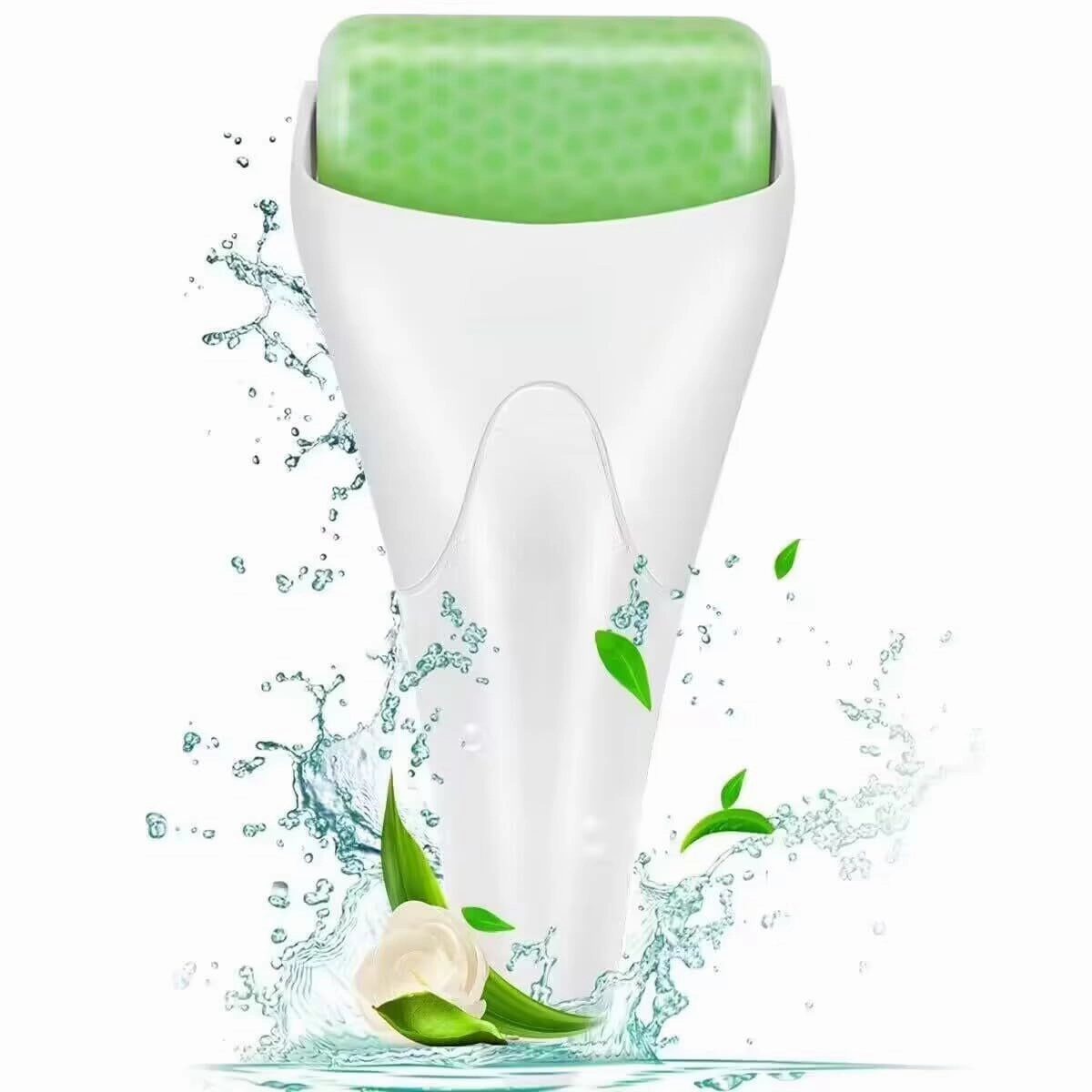 Ice Roller for Face Eyes,Womens Gifts,Face Massager Roller Puffiness Migraine Pain Relief and Minor Injury (Green)