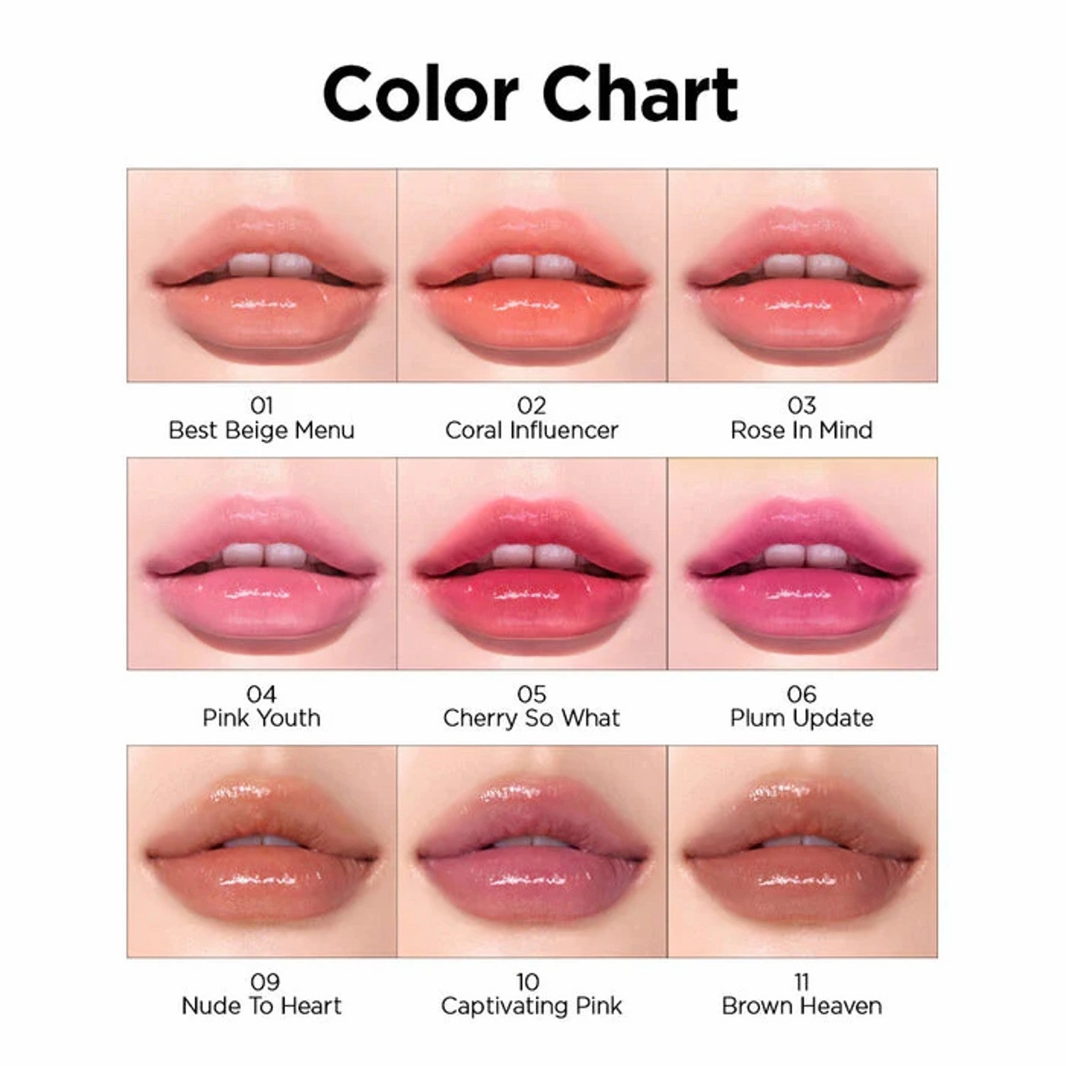 Ink Mood Glowy Tint -#02 Coral Influencer