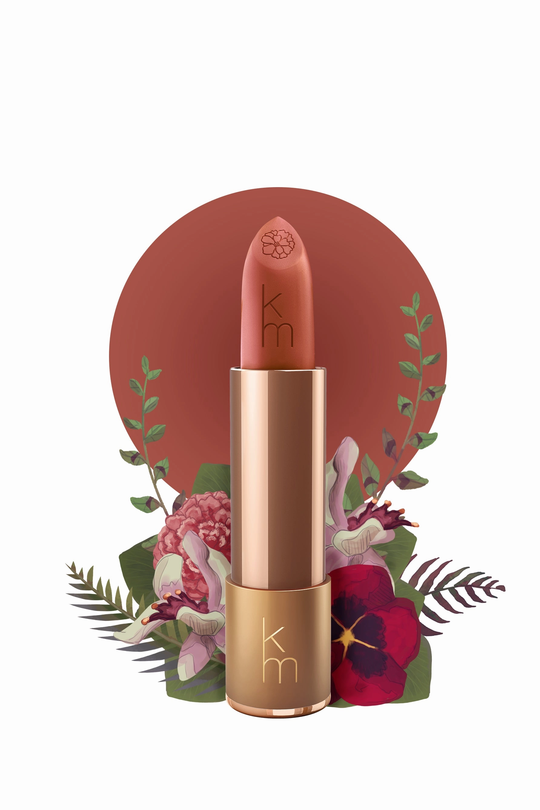 KAREN MURRELL Lipstick 02 Cordovan Natural  4g