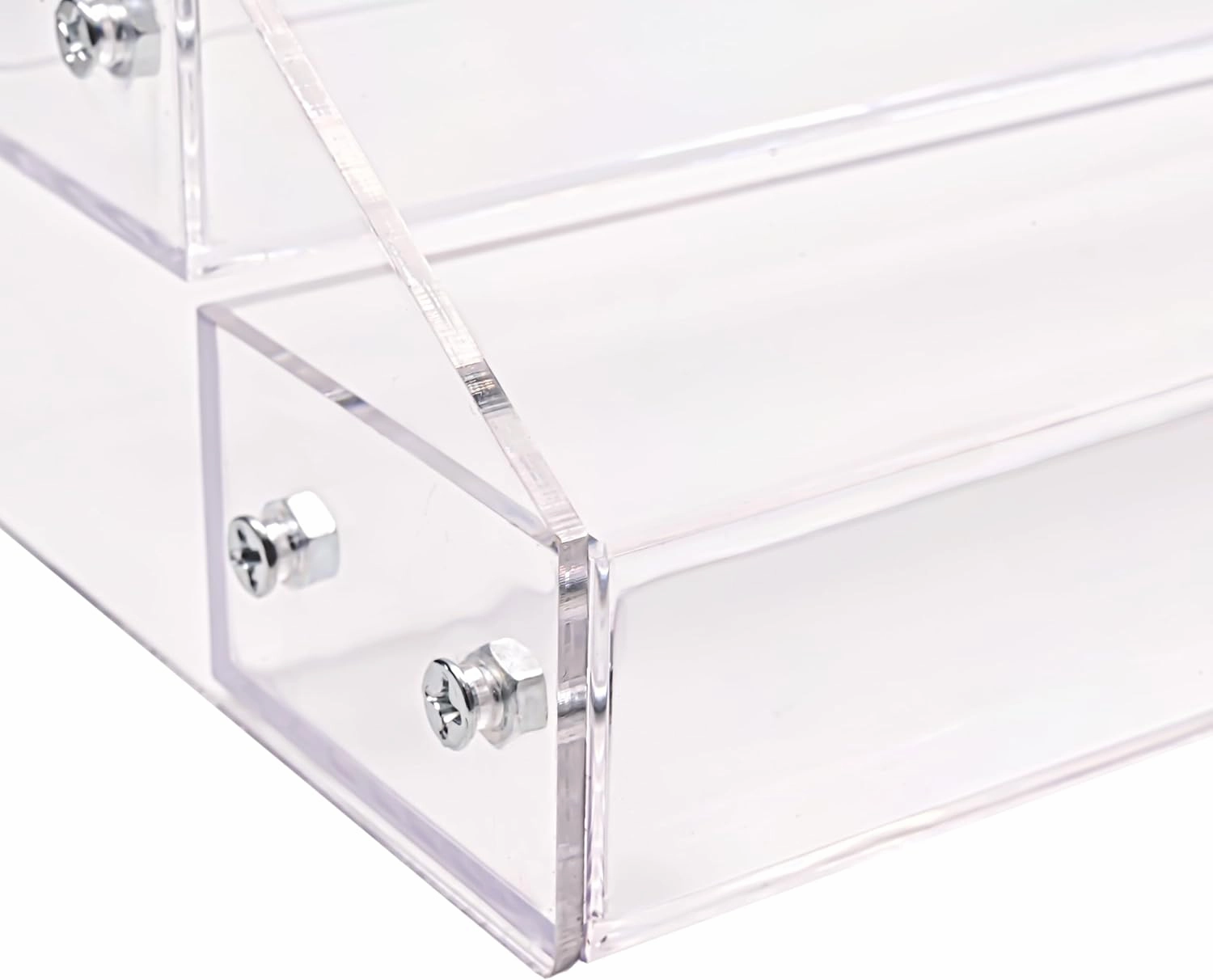 Kingtaily Organizer Rack Stand Holder Large Capacity Acrylic Clear 7 Layers for Nails Polish Essential Oil Lipstick and Sunglasses