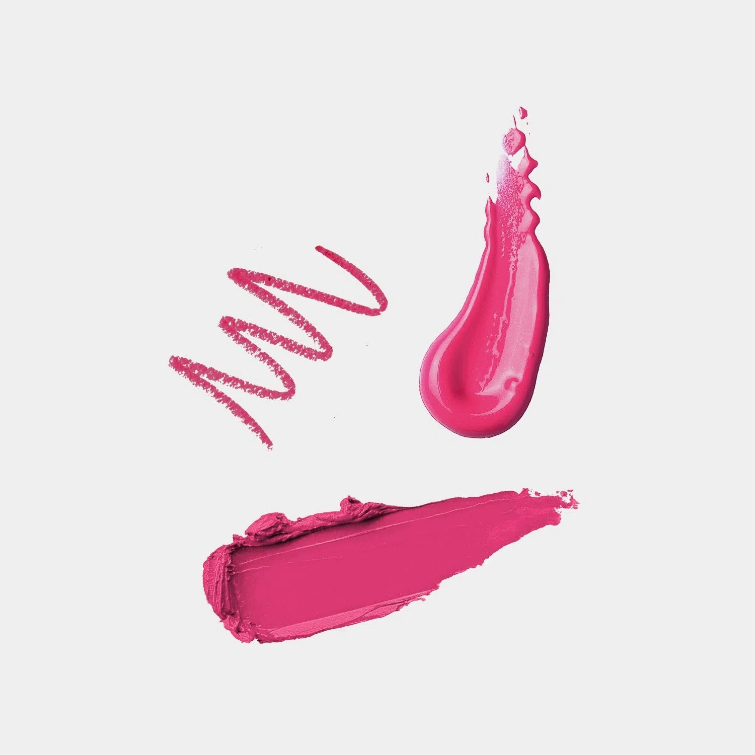 Kiss Me Pink - 3Pcs Lip Kit, Lip Gloss, Lipstick & Lipliner Kit - Pink