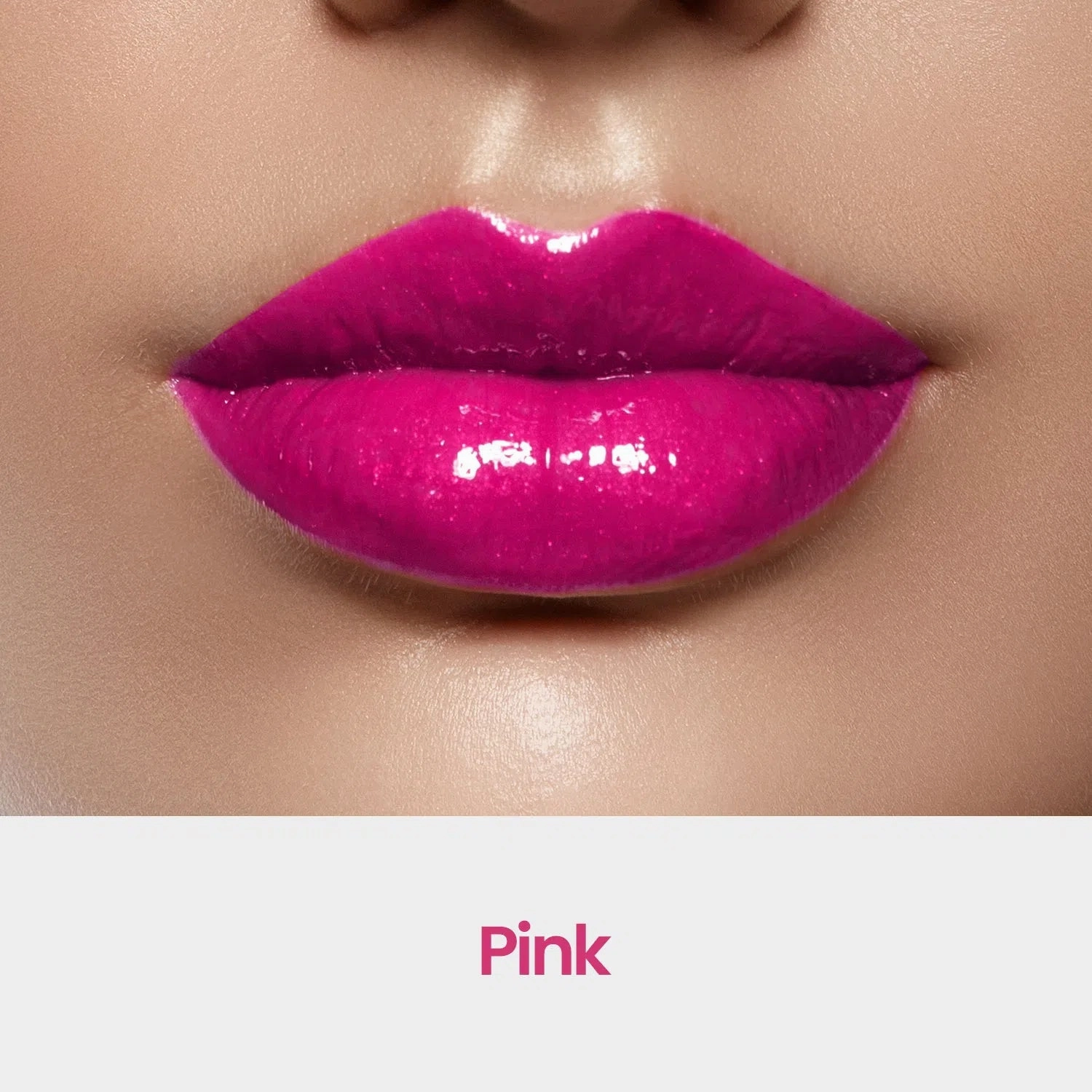 Kiss Me Pink - 3Pcs Lip Kit, Lip Gloss, Lipstick & Lipliner Kit - Pink