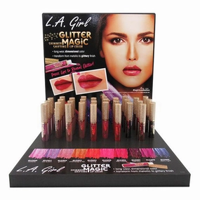 L.A. Girl Glitter Magic lip Color - Wholesale Display 30 Units (GPD288)