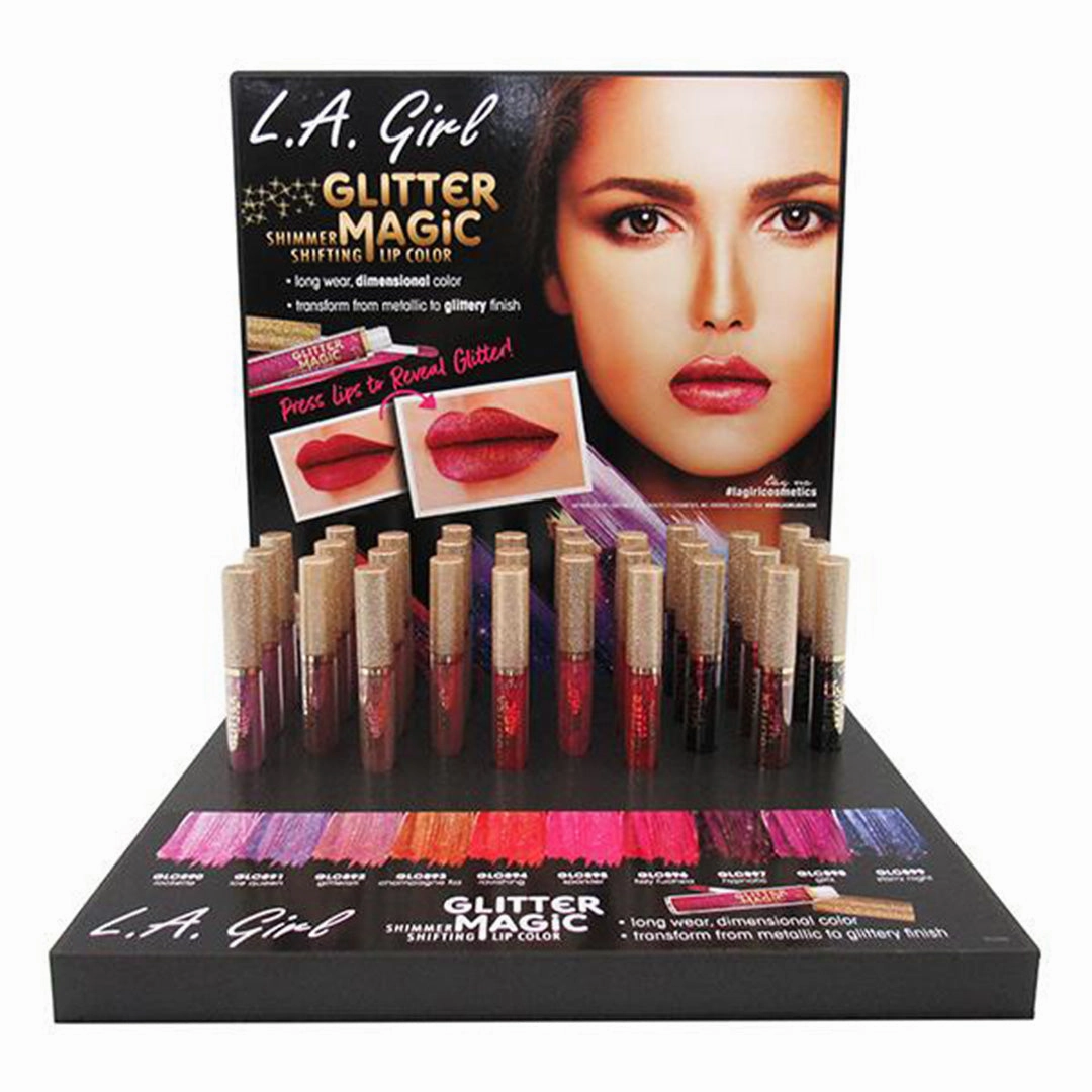 L.A. Girl Glitter Magic lip Color - Wholesale Display 30 Units (GPD288)