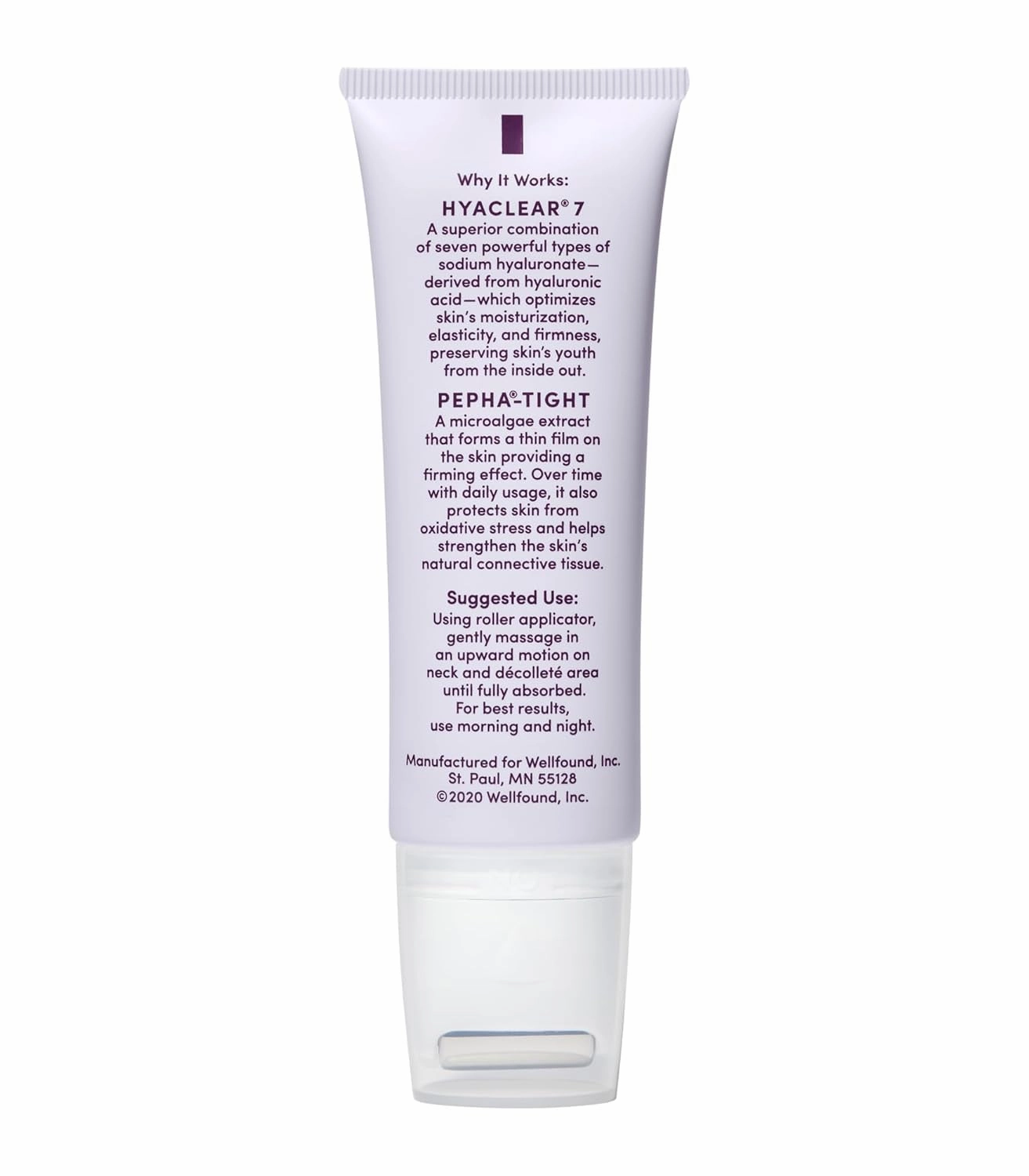 Let'S Neck Firming Serum - Roll on Neck Creams for Tightening and Firming - Daily Crepey Skin Treatment to Smooth Neck Wrinkles & Sagging Skin - Hydrate, Tighten and Lift (50Ml)