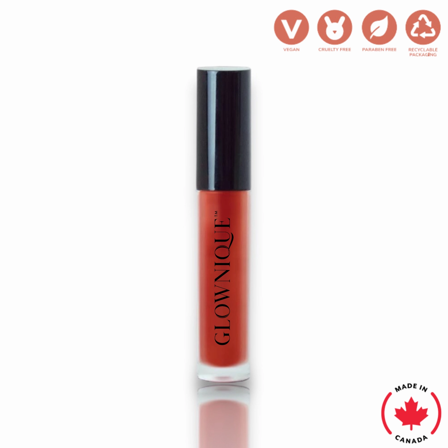 Lip Gloss - Crimson (5 ml) | GLOWNIQUE