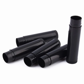 Lip Gloss Tube, Lot 100PCS 5ml Clear Black Empty Lipstick Lip Balm Container Tube for Lip Gloss or Other Products, Portable and Convenient
