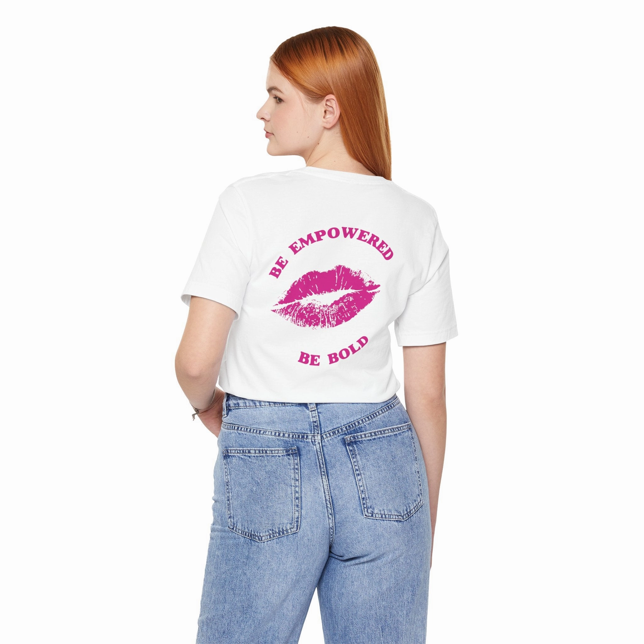 Lipstick Be Bold Customer-favorite Efficient Fuchsia Empowered Be Tee