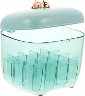 Lipstick Storage Box Lip Gloss Clear Makeup Brush Holder Desk Bedroom Supply With Cover Storage Rack
