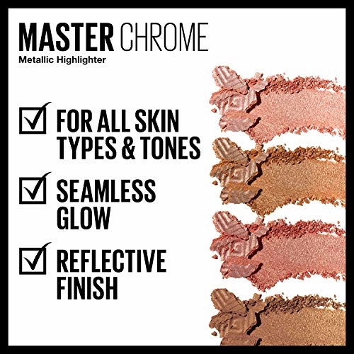 Maybelline Master Chrome Metallic Highlighter Powder - Molten Gold