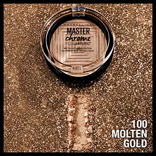 Maybelline Master Chrome Metallic Highlighter Powder - Molten Gold