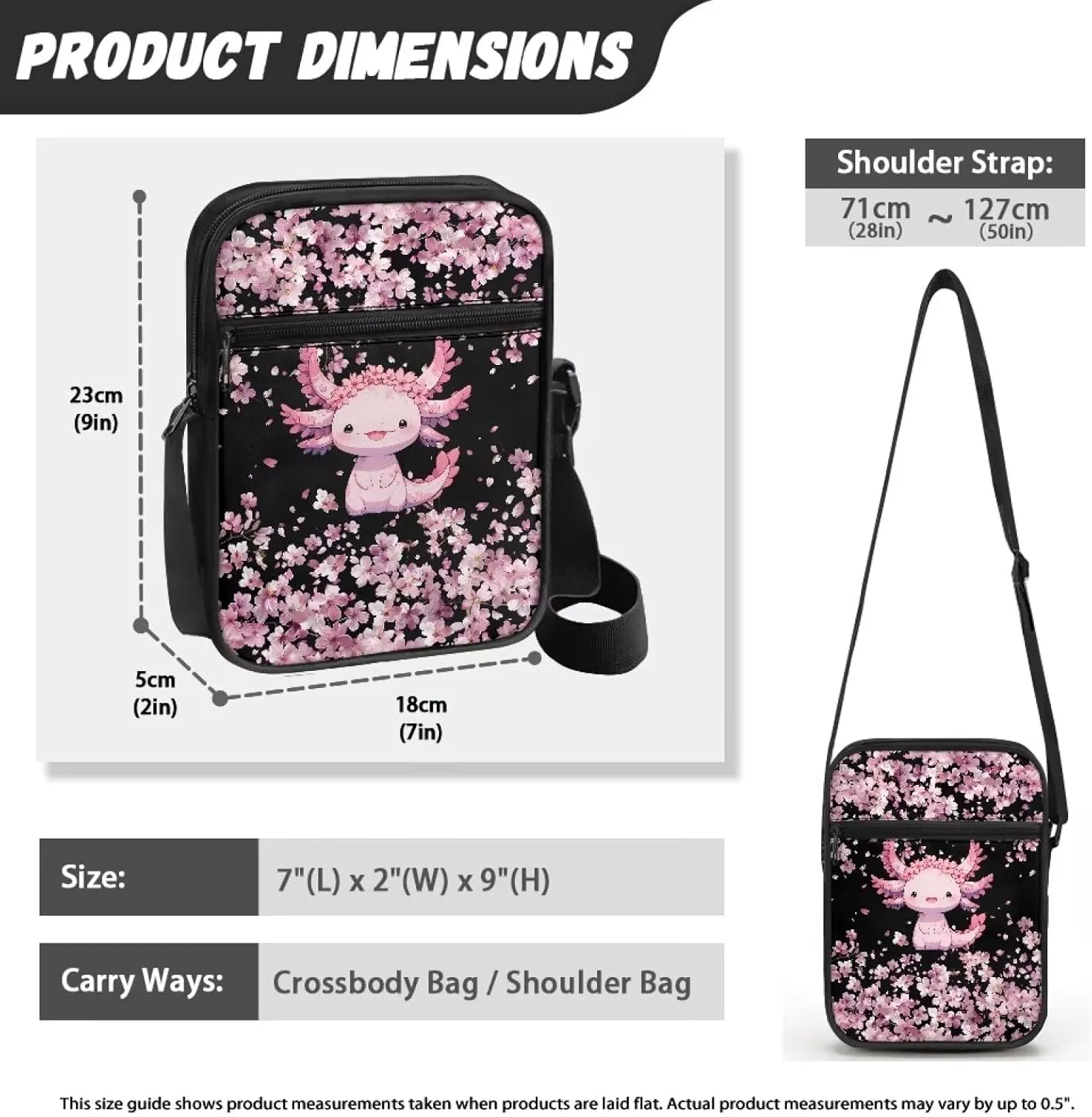 Messenger Bag for Men Lightweight Crossbody Shoulder Bag Shoulder Tote Purse for Women Store Small Items