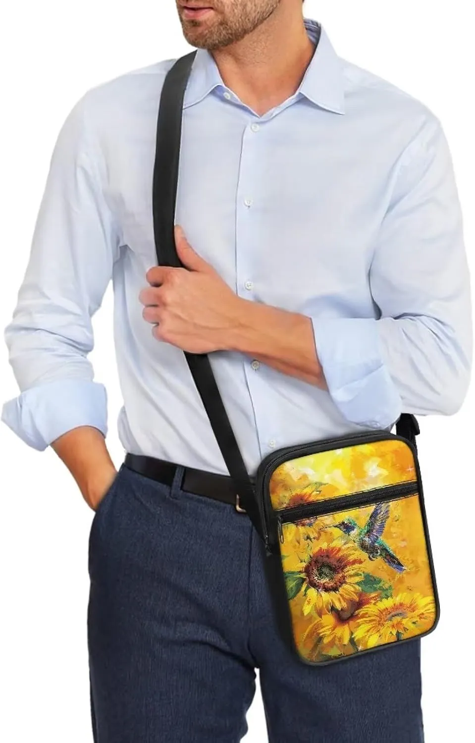 Messenger Bag for Men Lightweight Crossbody Shoulder Bag Shoulder Tote Purse for Women Store Small Items