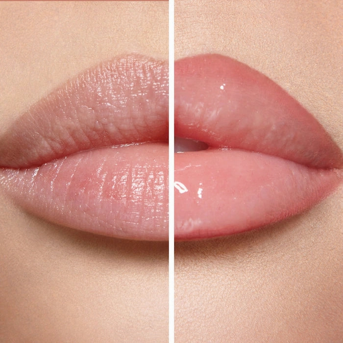 Mini Glossy Pink Lip Gloss   Lip Liner Set