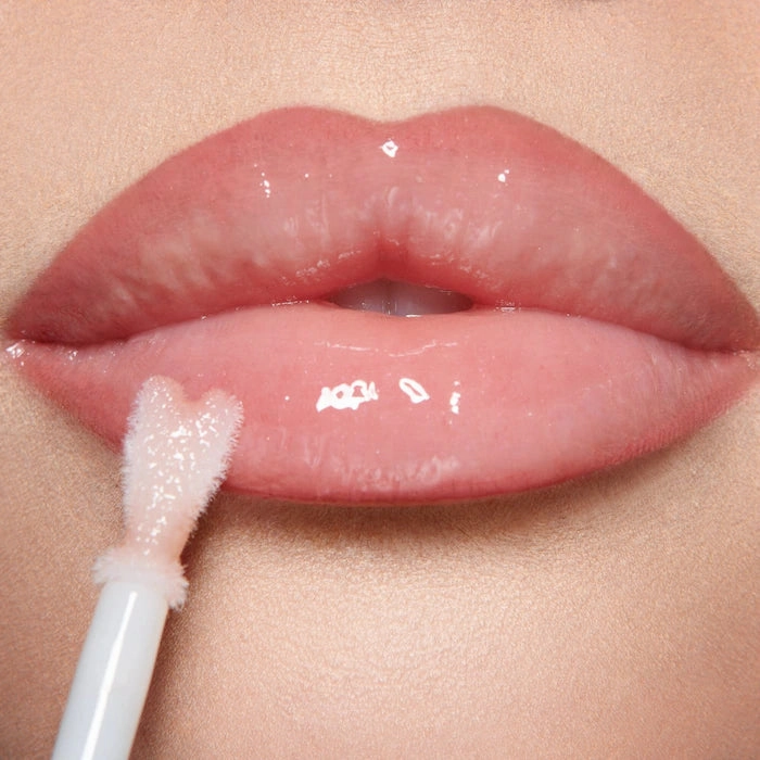 Mini Glossy Pink Lip Gloss   Lip Liner Set