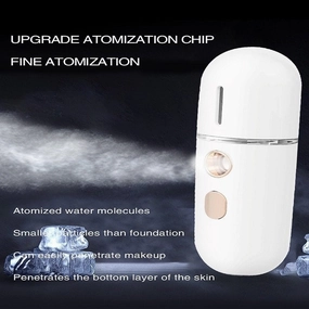Mini steamer facial moisturizer
