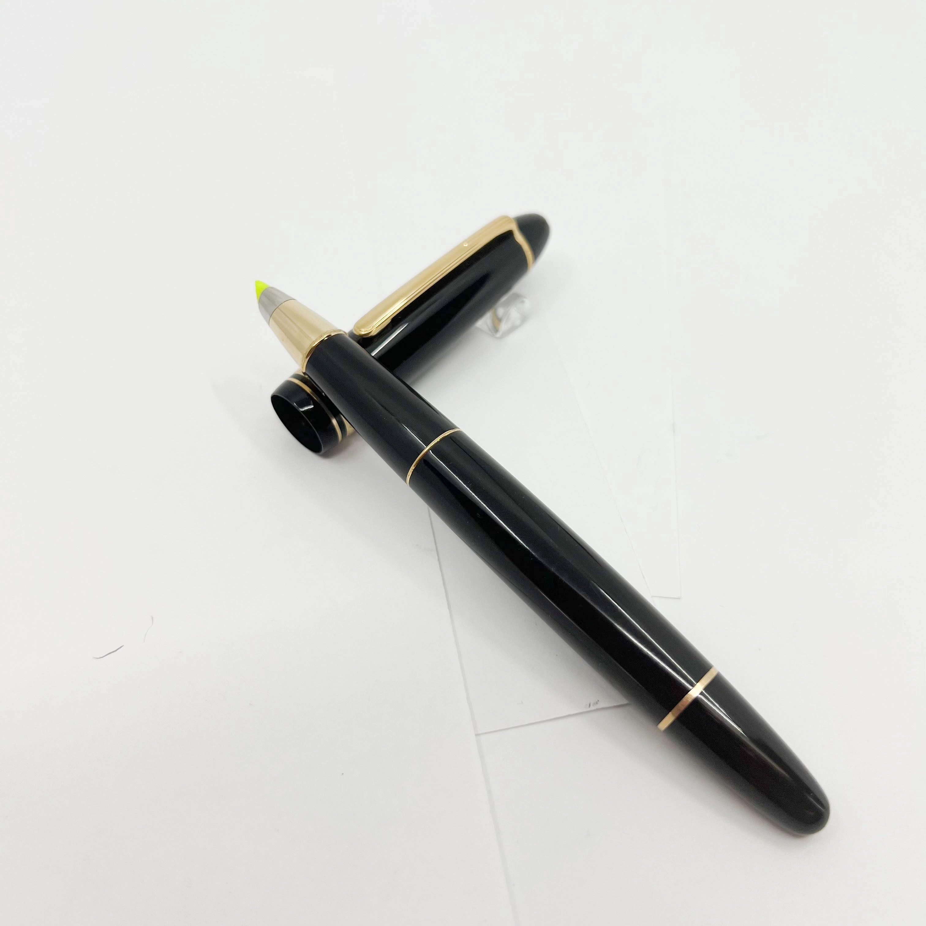 Montblanc Meisterstuck #166  Black Resin LeGrand Highlighter/Document Marker