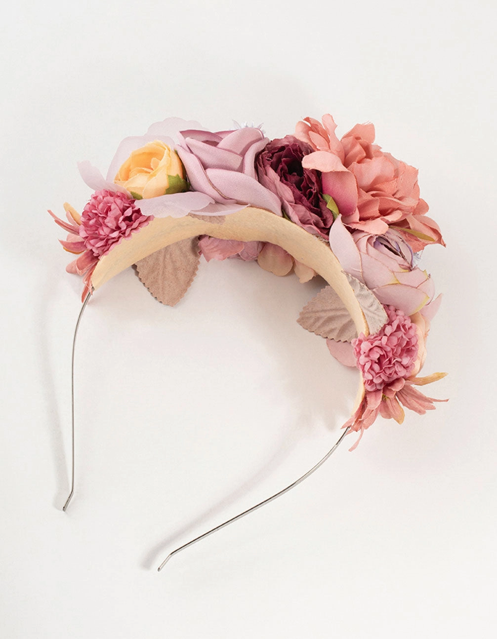Multicoloured Flower Fabric Headband