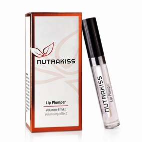 Nutrakiss Lip Plumper - Classic I Natural Plumping Lip Gloss with Niacin (Vitamin B3) I Clear Lip Plumper for Fuller Lips I Made in Germany I 5ml