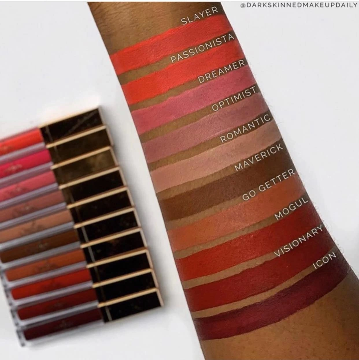 Omolewa LIMITLESS LIQUID LIPSTICKS | Optimist | Liquid Matte Lipstick - Long Lasting Lipstick Set