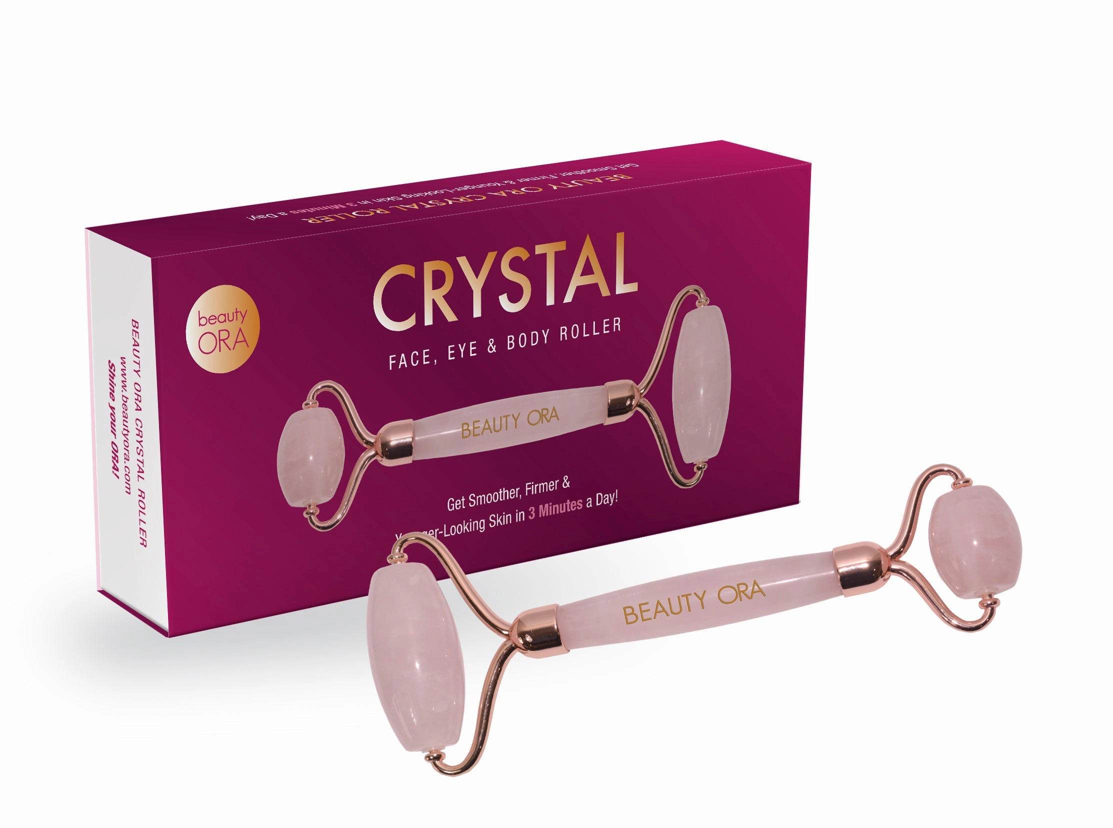ORA Crystal Face, Eye & Body Roller