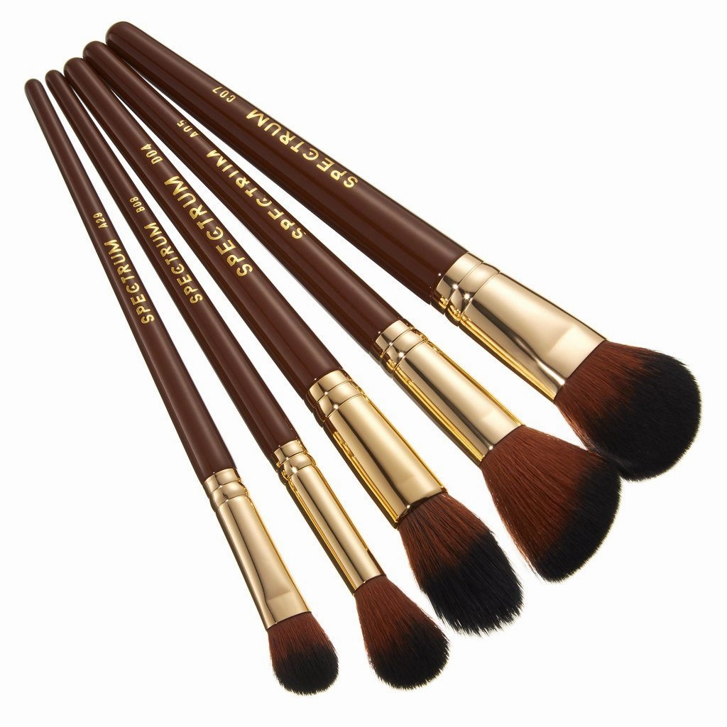 Pantherine 5 Piece Face Makeup Brush Set