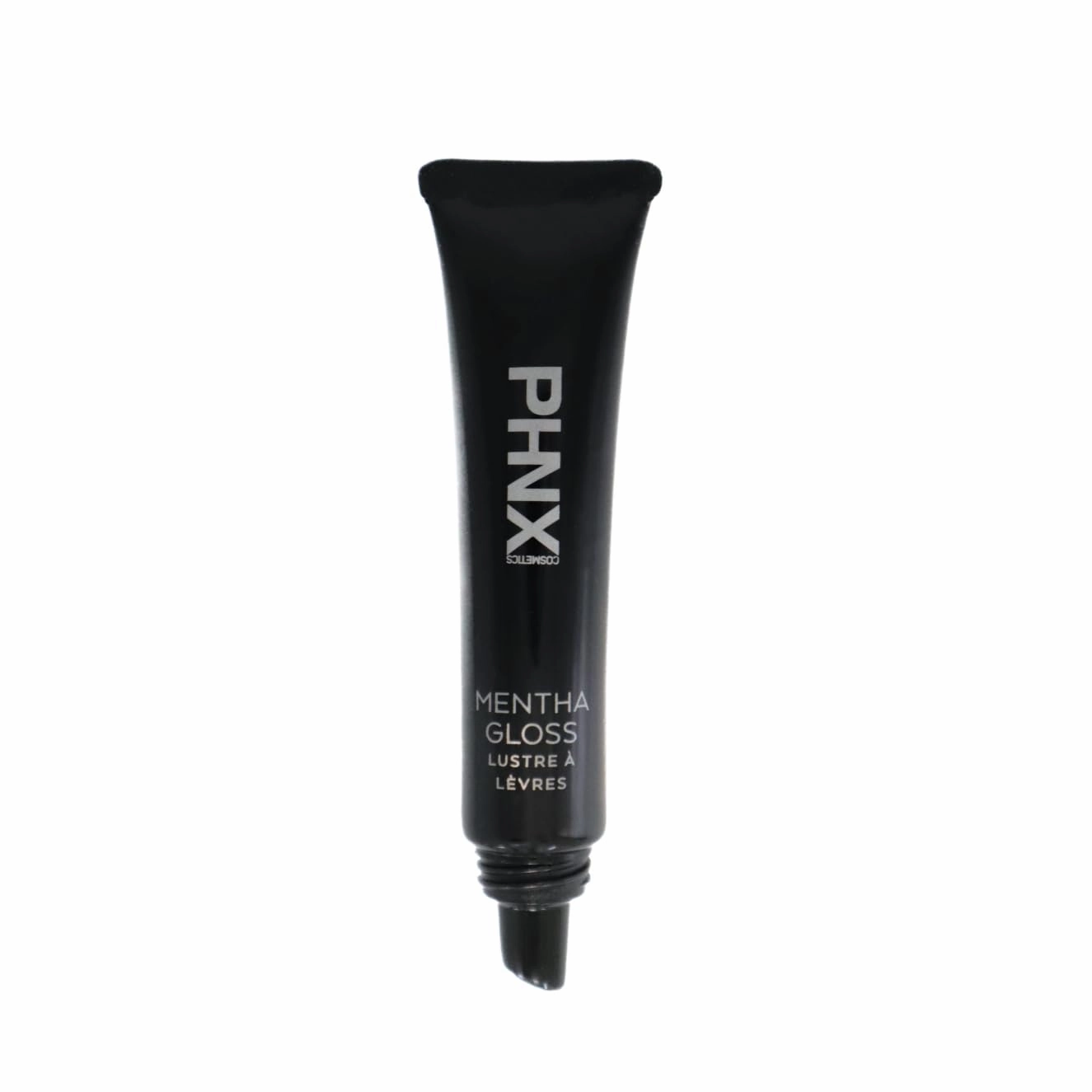 PHNX Cosmetics Mentha Gloss [ CLEAR] Mint Flavour. Non-Sticky. High Shine Gloss. Natural Peppermint Oil. Touch of Sugar for Sweet Taste. Wear Alone or On Top of Lipstick.