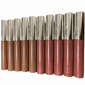 Prefilled Royal Silver lipgloss tubes