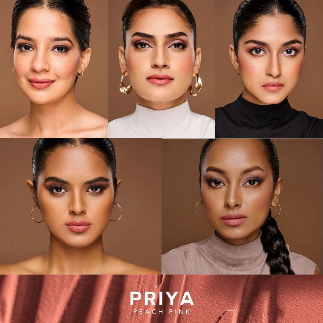 Priya - Peach Pink Velvet Matte Liquid Lipstick